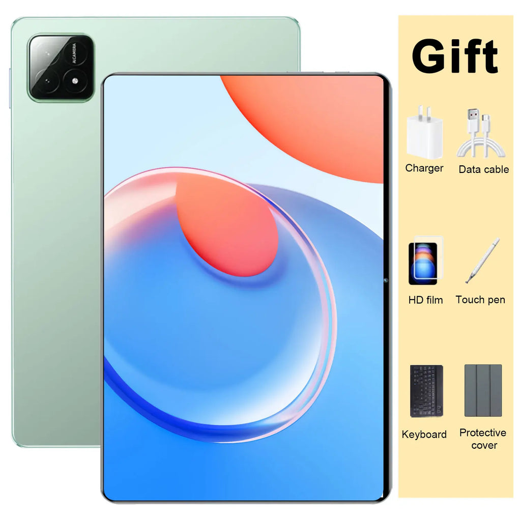 Tablette 5G Android 13 – Écran 10,36", 20000mAh, Google Play, GPS