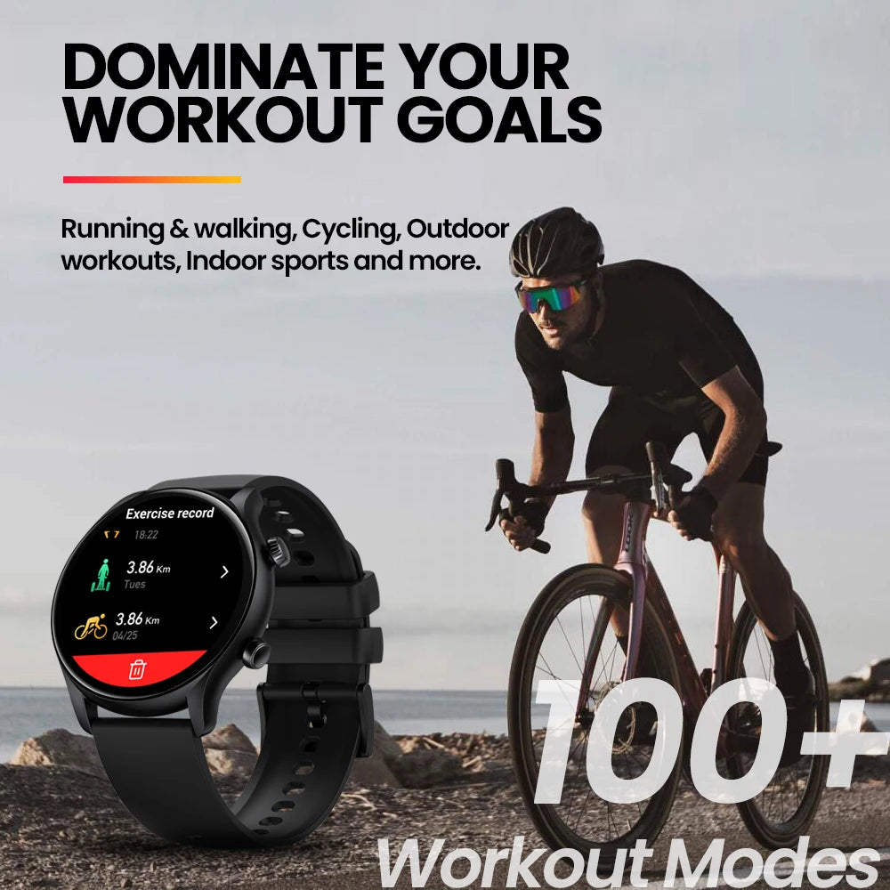 Montre Connectée Zeblaze Btalk 3 Plus – Appels, Suivi Santé, Écran HD 1,39"