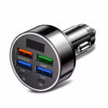 Chargeur Voiture USB-C 350W – Charge Rapide QC3.0 Compatible iPhone & Android