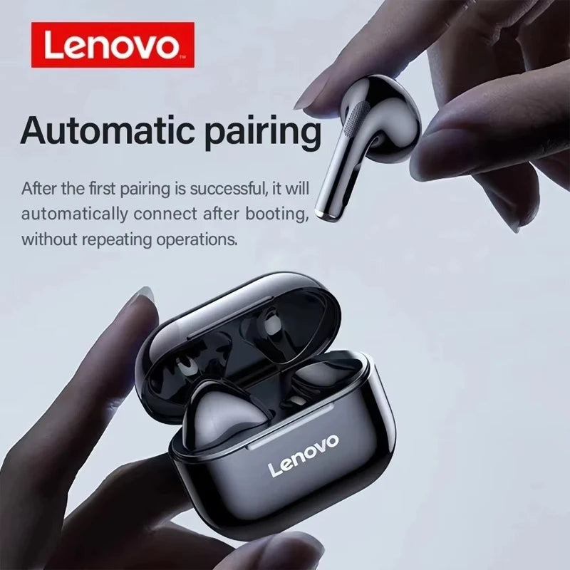 Écouteurs Bluetooth Lenovo LP40 – Son HIFI, Contrôle Tactile & Micro