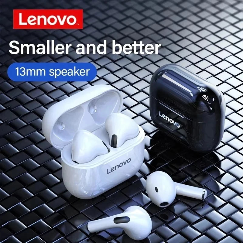 Écouteurs Bluetooth Lenovo LP40 – Son HIFI, Contrôle Tactile & Micro