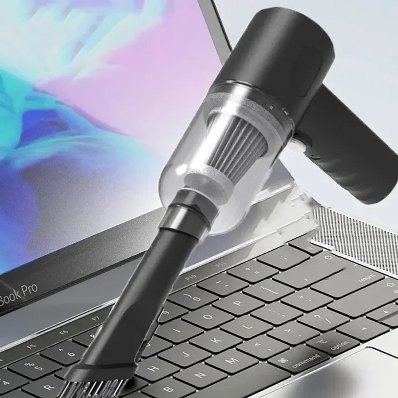 Aspirateur Sans Fil Voiture 9000Pa – USB, Batterie 1200mAh, Sec & Humide