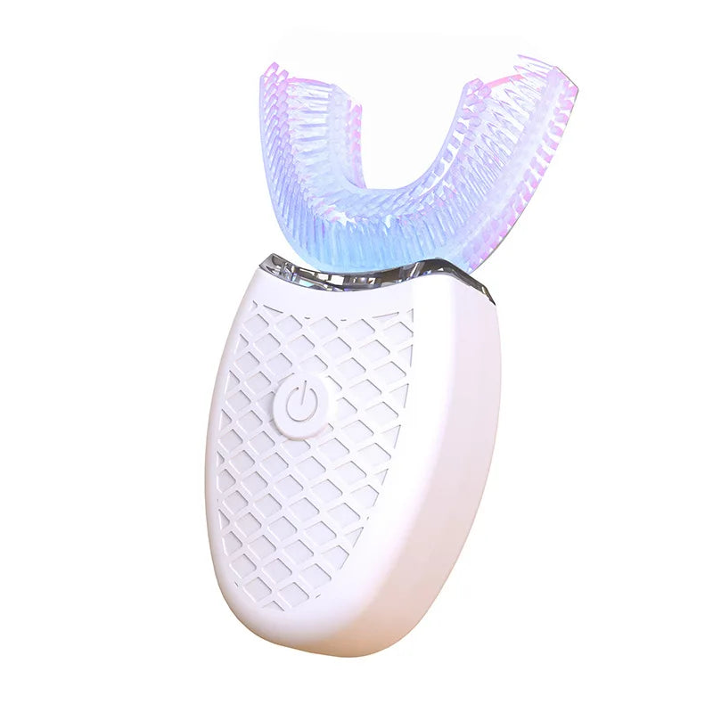 Brosse à Dents Électrique Sonique 360° – Tête en U, Charge USB, Waterproof