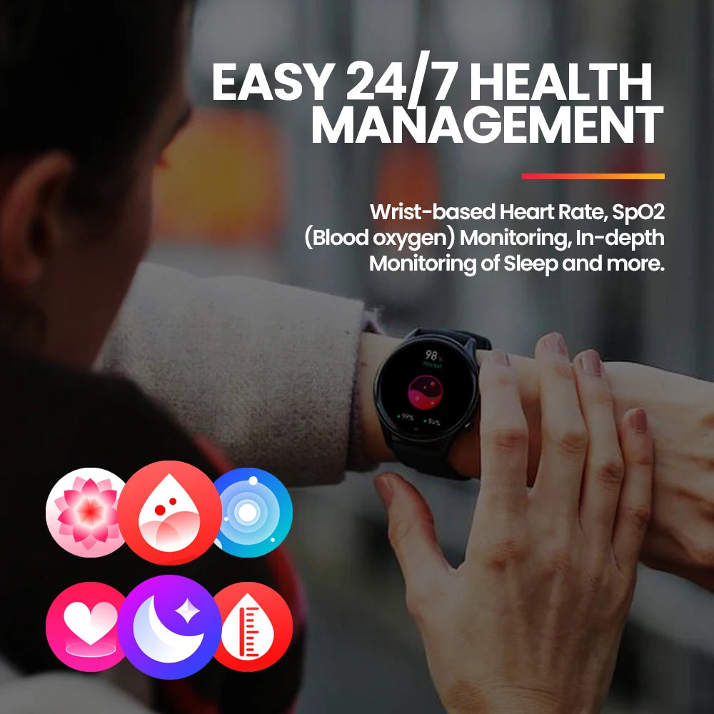 Montre Connectée Zeblaze Btalk 3 Plus – Appels, Suivi Santé, Écran HD 1,39"