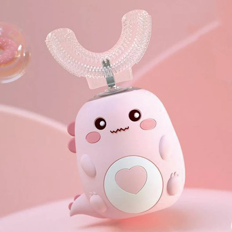 Brosse à dents électrique sonique en U pour enfants