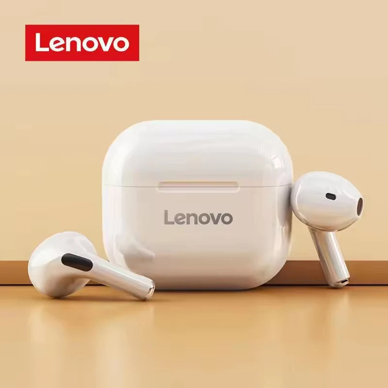 Écouteurs Bluetooth Lenovo LP40 – Son HIFI, Contrôle Tactile & Micro