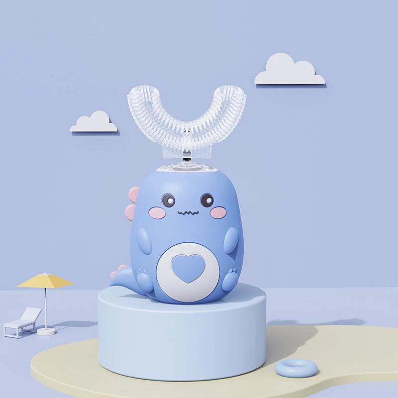 Brosse à dents électrique sonique en U pour enfants