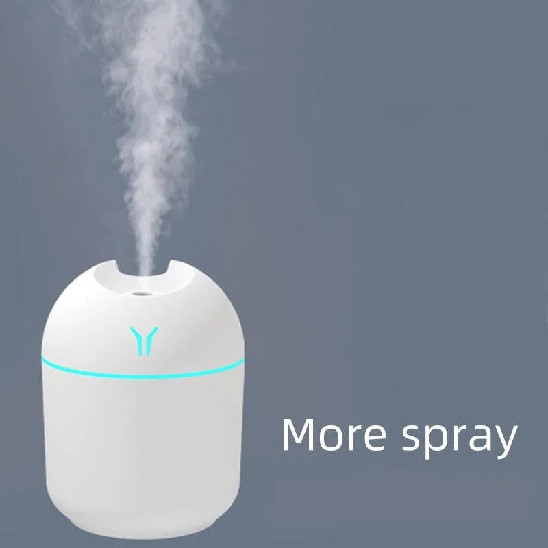 Humidificateur USB Mini – Diffuseur d'Arômes avec Lampe LED