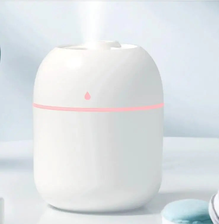 Humidificateur USB Mini – Diffuseur d'Arômes avec Lampe LED