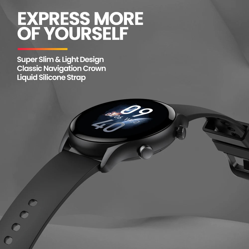 Montre Connectée Zeblaze Btalk 3 Plus – Appels, Suivi Santé, Écran HD 1,39"