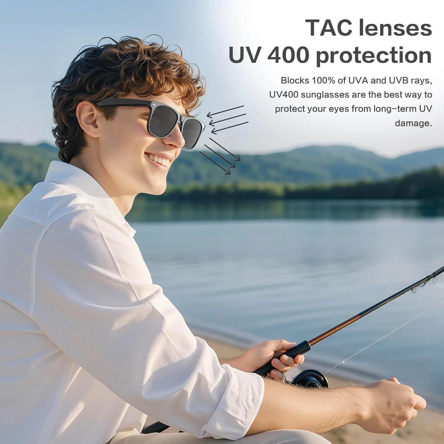 Lunettes Connectées AI 800W – Traduction, Photo, Vidéo & Appels