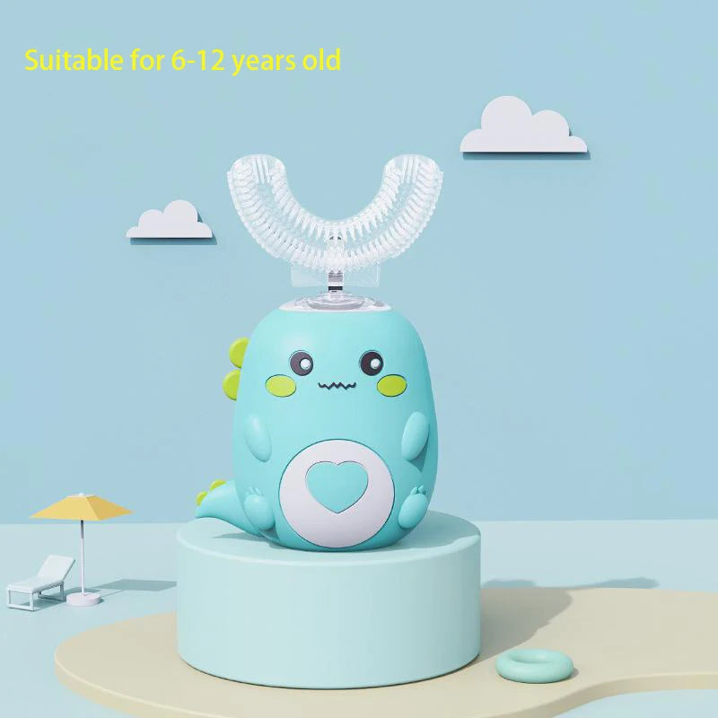 Brosse à dents électrique sonique en U pour enfants