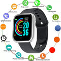Smartwatch Connectée Y68 / 116Plus – Fitness, Fréquence Cardiaque & Notifications